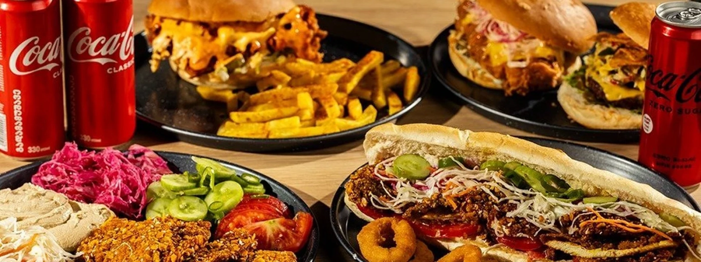 F1 Schnitzel and Burger