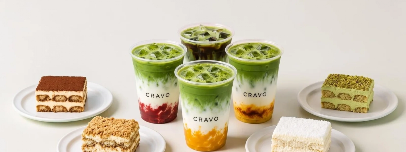 Cravo Tiramisu & Matcha
