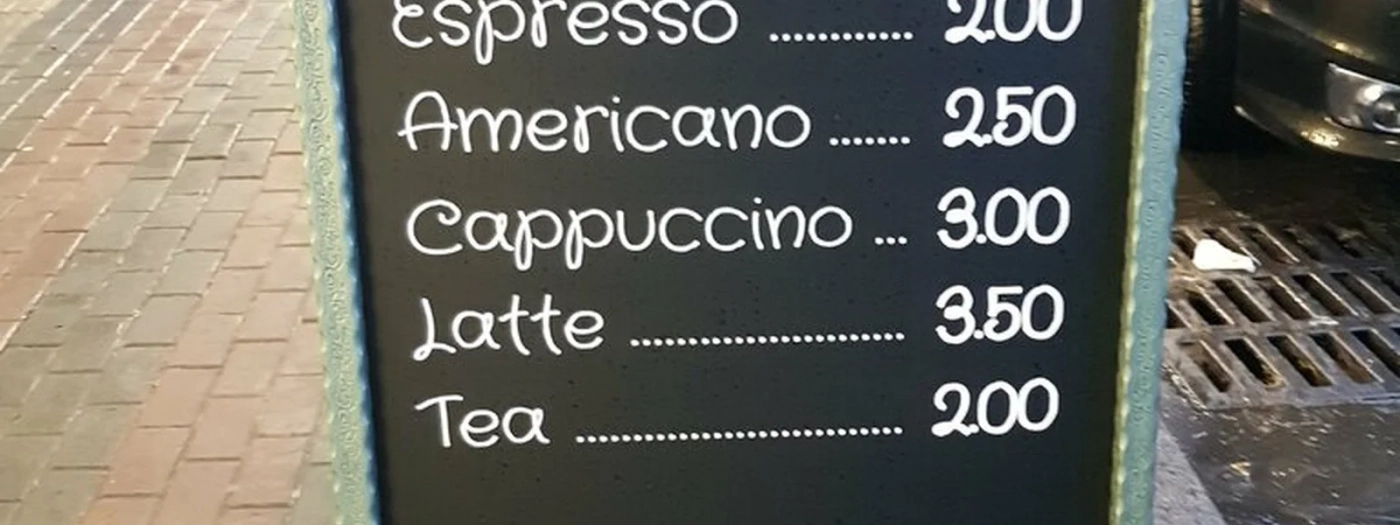 Cake and coffee