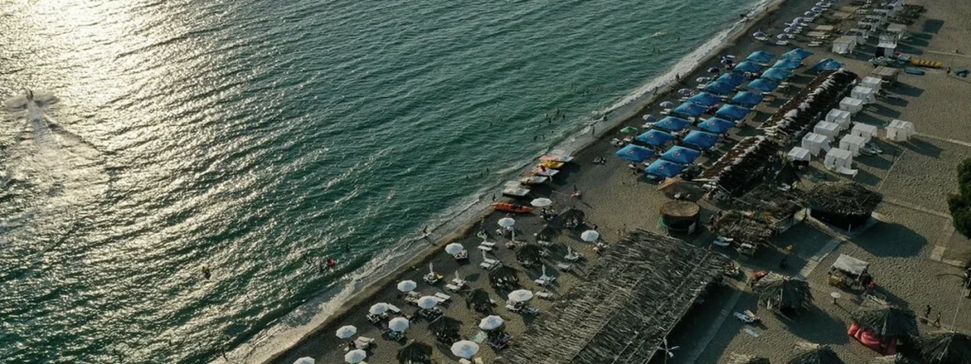 At the sea